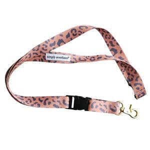 Simply Southern Cheetag Print Lanyard